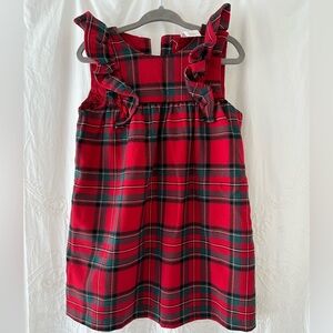 2T Toddler Girls H&M Holiday Plaid Dress